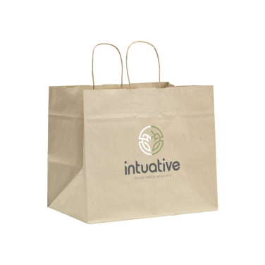 Logo trade reklaamkingi pilt: Leaf It Bag taaskasutatud murupaber (90 g/m²) XL